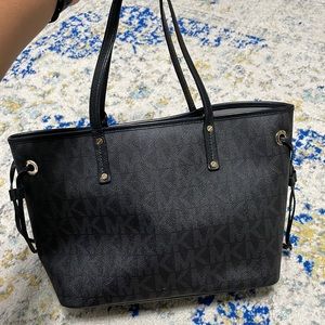 Small black Michael Kors tote
